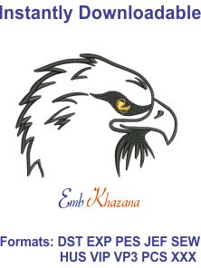 Free Eagle Head Embroidery Designs