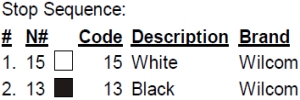 color code color code