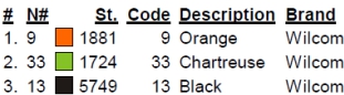 color code color code