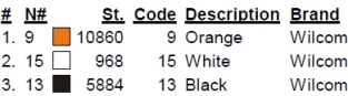 color code color code