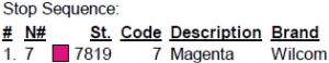 color code color code