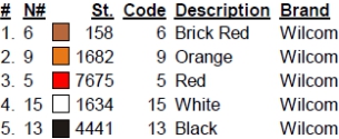 color code color code