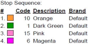 color code color code