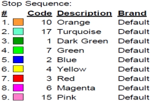 color code color code