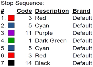 color code color code