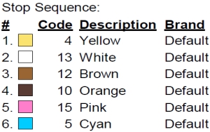 color code color code