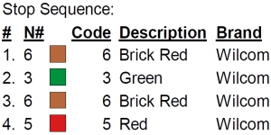 color code color code