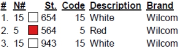 color code color code