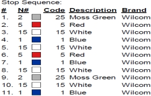 color code color code