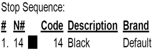 color code 