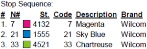 color code color code