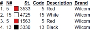 color code color code