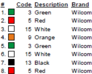 color code color code