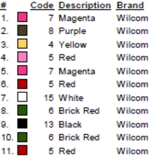color code color code