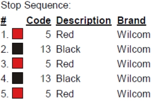 color code color code