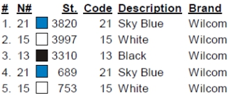 color code color code