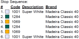 color code color code