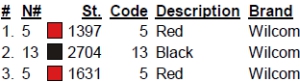 color code color code
