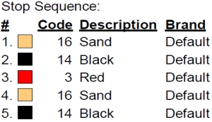 color code 