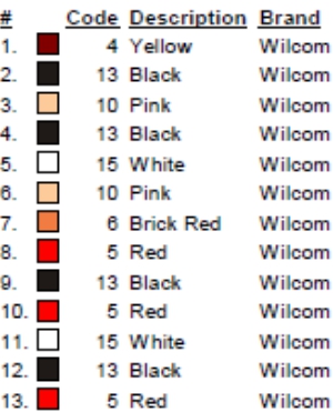 color code color code