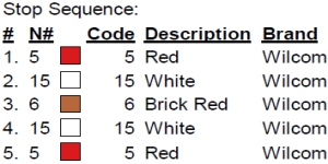 color code color code