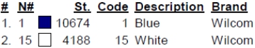 color code color code