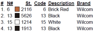 color code color code