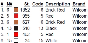 color code color code
