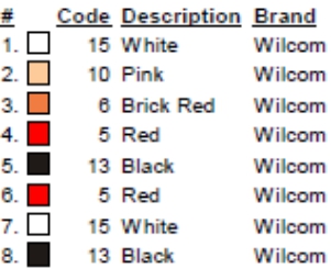 color code color code