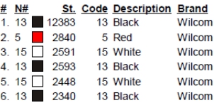 color code color code