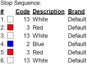 color code color code