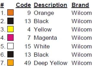 color code color code