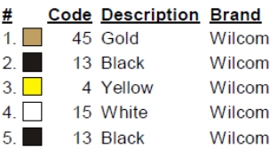 color code color code