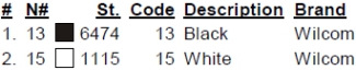 color code color code