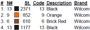 color code color code