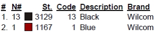 color code color code